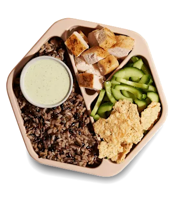 Ranchy Chicken + Rice (kids meal)