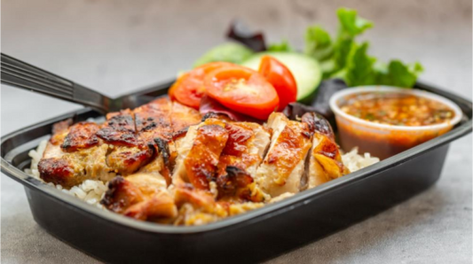 ROASTED CHICKEN BOWL (CHICKEN & RICE / SALAD)