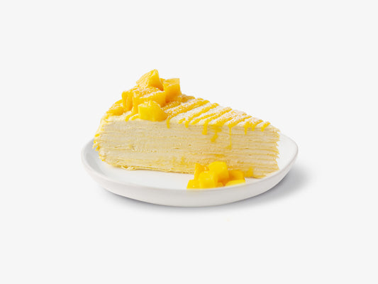 S11 Mango Mille Crepe Cake (Slice) (PASTRIES)