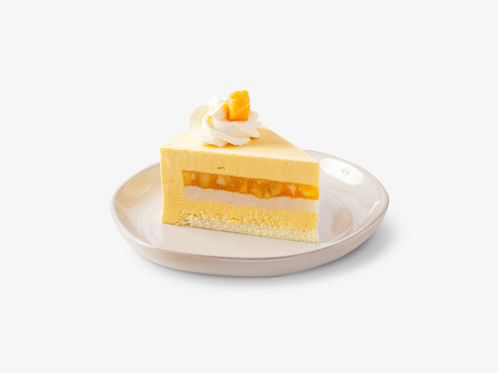 S19 Mango Mousse Cake (Slice) (PASTRIES)