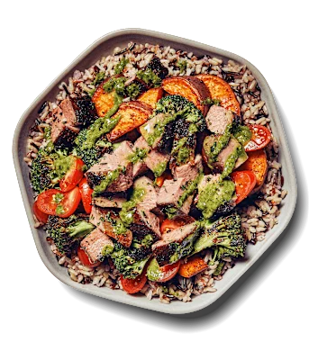 Caramelized Garlic Steak