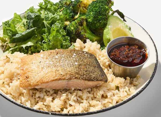Chili Salmon Plate (CHEF'S SPECIALS)