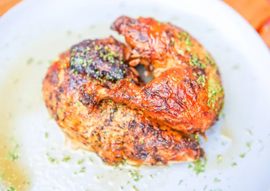 half chicken + 1 side