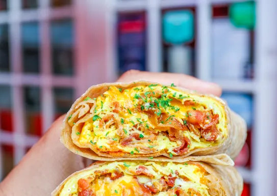 bacon eggs and cheese wraps (WRAPS)
