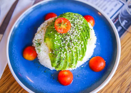avocado over rice bowl dinner Special 4-10PM