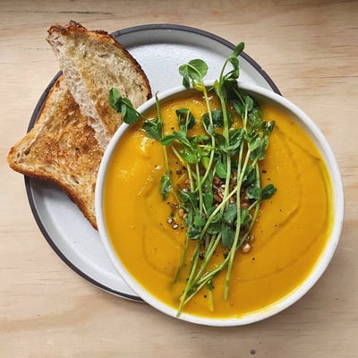 Sweet Potato & Onion Soup