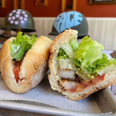 Cajun Shrimp Sandwich