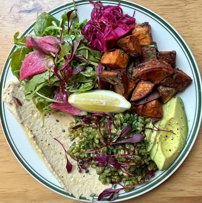 Farro bowl