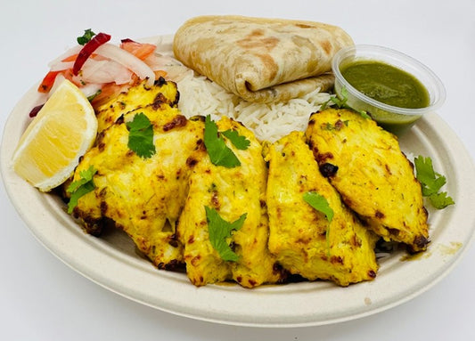 Chicken achari kebab ( FROM THE GRILL)