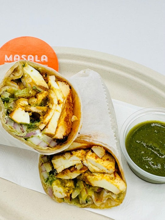 Paneer Tikka roll (KATHI ROLLS)
