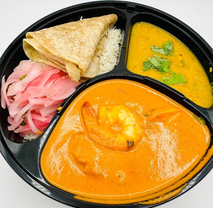 Shrimp Tikka masala box (COMBO BOXES)