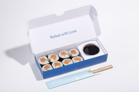 Salmon Cucumber (SINGLE MAKI ROLL)