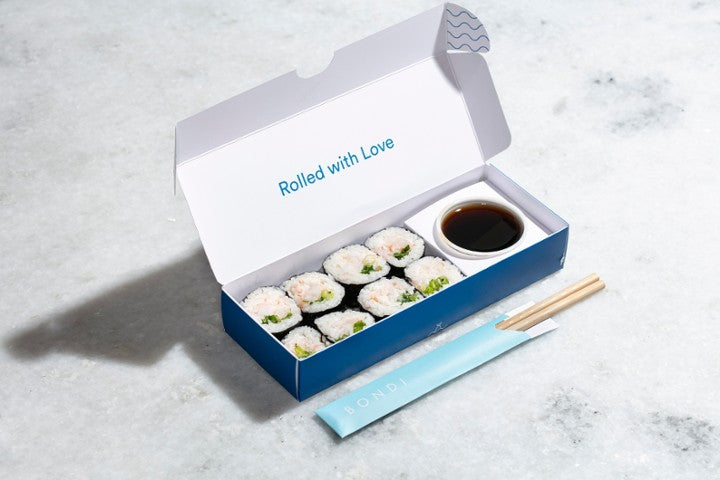 Shrimp Scallion (SINGLE MAKI ROLL)