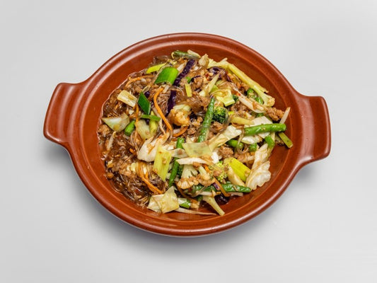 Chili Glass Noodles w. Vegan Beef 辣椒炒粉条配素牛肉