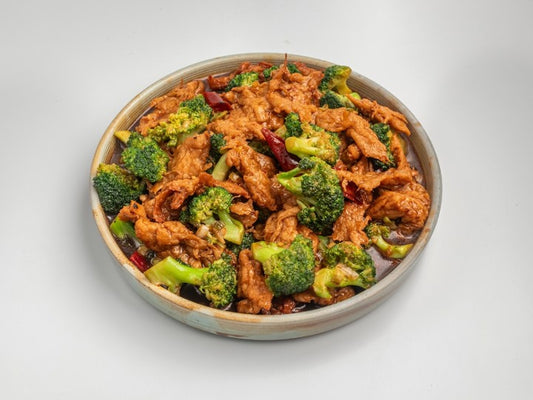 Vegan Chicken and Broccoli