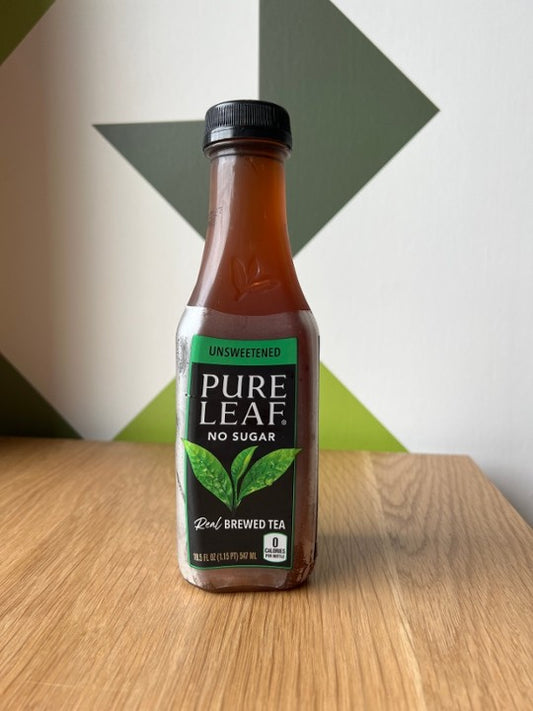 Pure leaf unsweetened tea