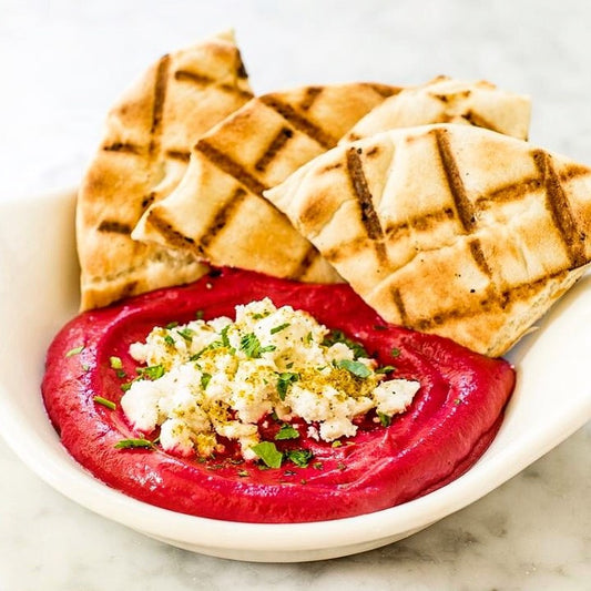 Spiced beet dip