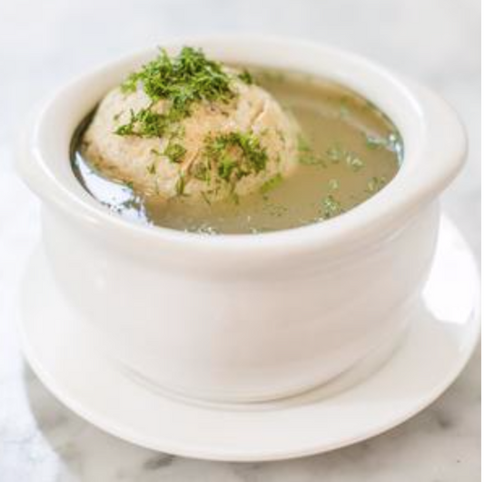 Matzo ball soup