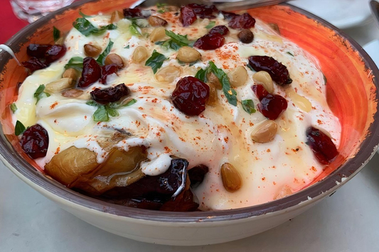 FATTET AL-BETANJANE (VEGETARIAN MEZZE)