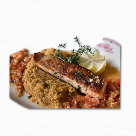 GRILLED HERB SALMON (FISH AND SEAFOODS)