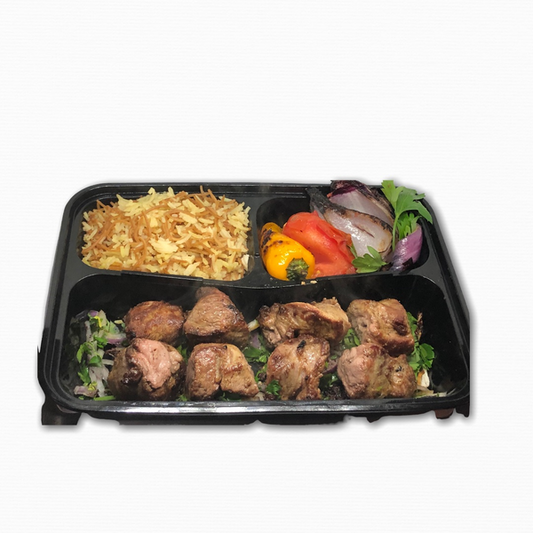 LAMB KEBAB PLATTER (FROM OUR GRILL)