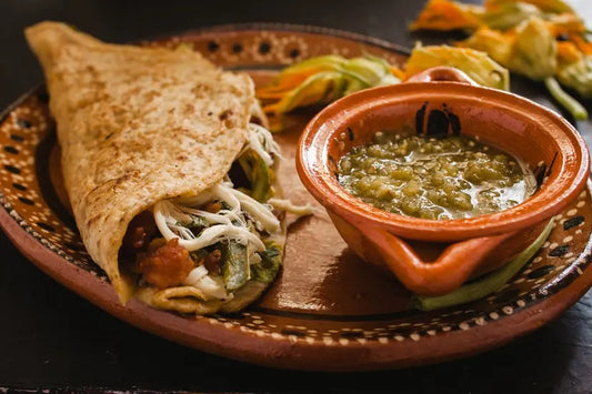 Quesadilla (homemade tortilla)
