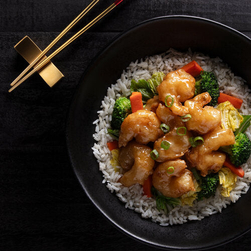 Honey Shrimp Bowl