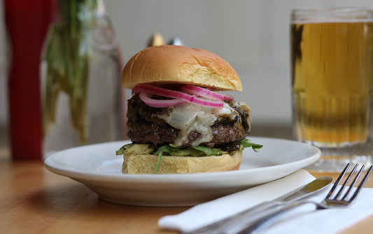 Green Chili Burger