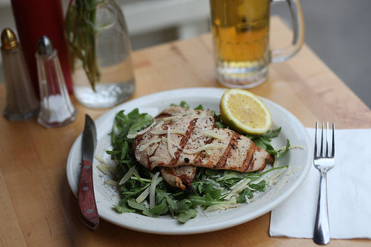 Chicken on Greens