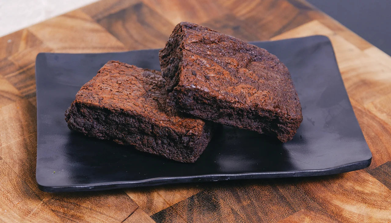 Smoked Soy Brownie
