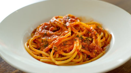 BUCATINI ARRABBIATA (PRIMI)