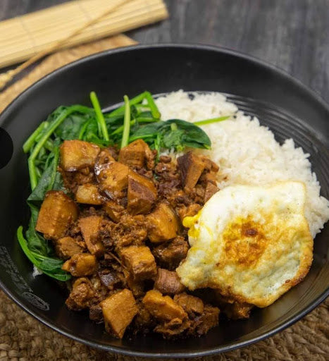 Stewed Pork Taiwan Style W Rice