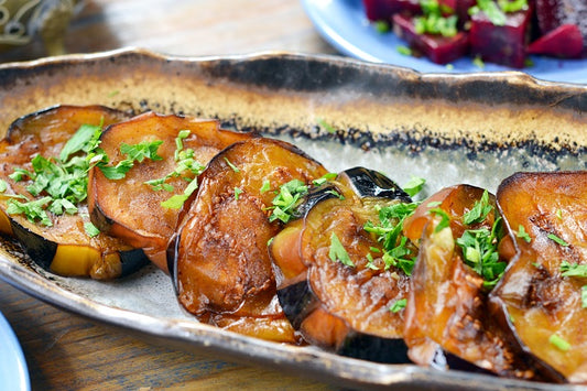 Fried Eggplant (Vegan)