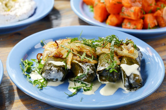 Stuffed Grape Leaves (Gf-Vegan)