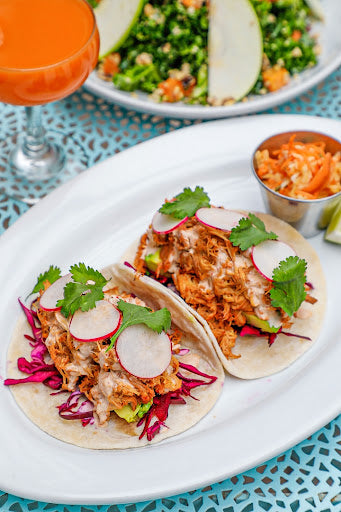 Korean BBQ Chicken Tacos
