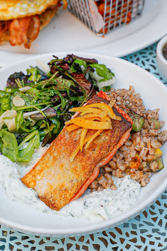 Salmon + Sumac Farro