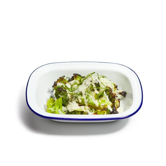 Charred brocoli