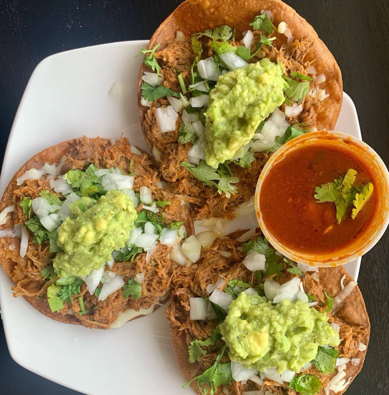 Chicken Tostada