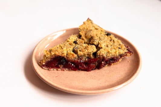 Cherry Crumb Slice