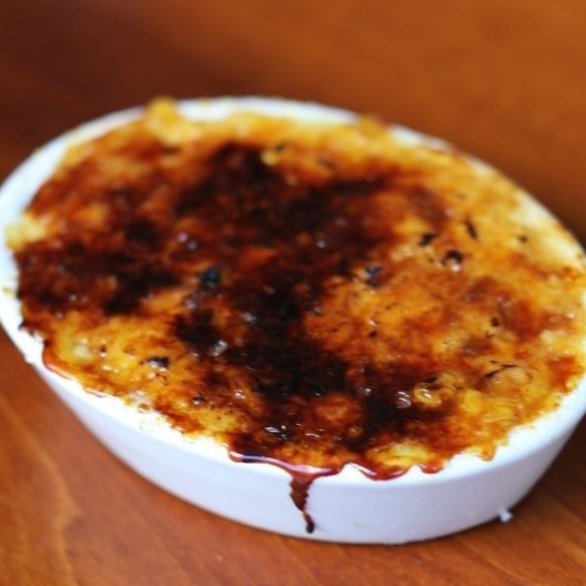 Corn Creme Brulee