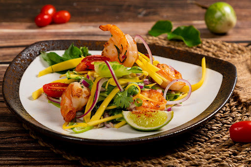 Grilled Shrimp Mango Salad