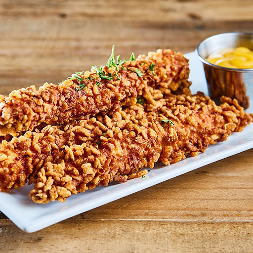 Crispy Rice Chicken Sticks