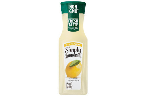 Simply lemonade bottle