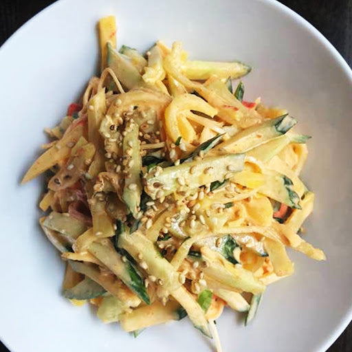 Spicy Crab Cucumber Salad